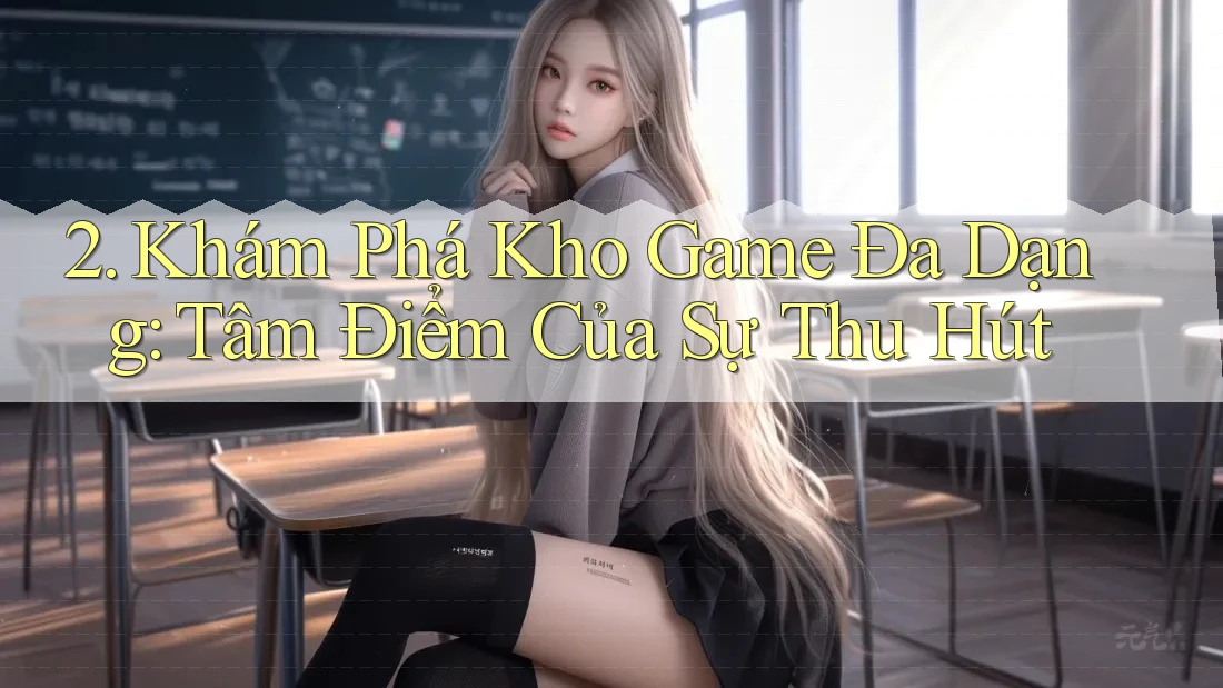 2. Khám Phá Kho Game Đa Dạng: Tâm Điểm Của Sự Thu Hút