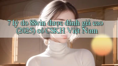 7 lý do 88vin được đánh giá cao (2025) có CSKH Việt Nam