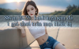 88vin 2026 kinh nghiệm đắt giá chơi trên mọi thiết bị