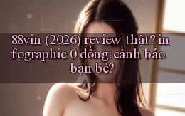 88vin (2026) review thật infographic 0 đồng cảnh báo bạn bè
