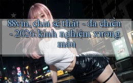 88vin, chia sẻ thật   đa chiều   2026 kinh nghiệm xương máu