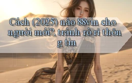 Cách (2025) nào 88vin cho người mới, tránh rò rỉ thông tin