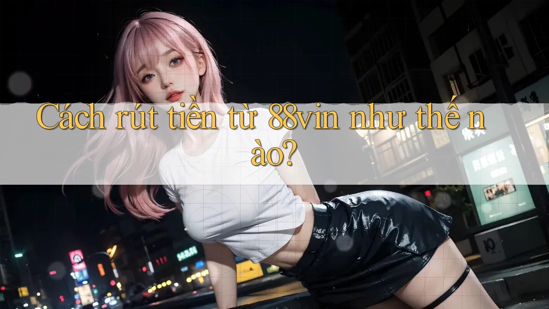Cách rút tiền từ 88vin như thế nào? Cách rút tiền từ 88vin như thế nào?