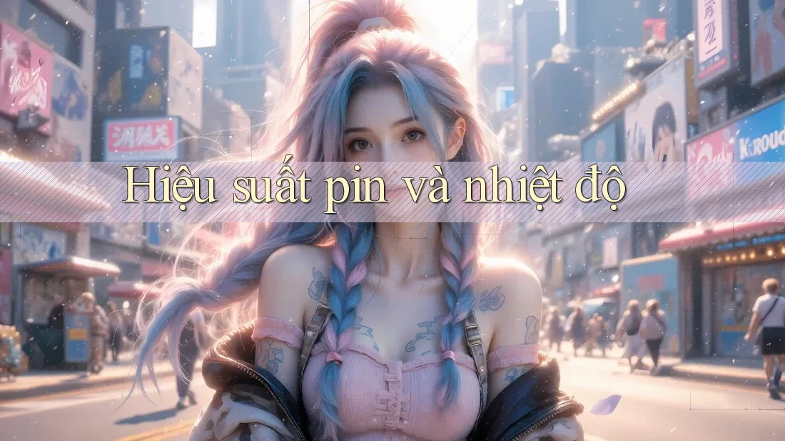 Hiệu suất pin và nhiệt độ
