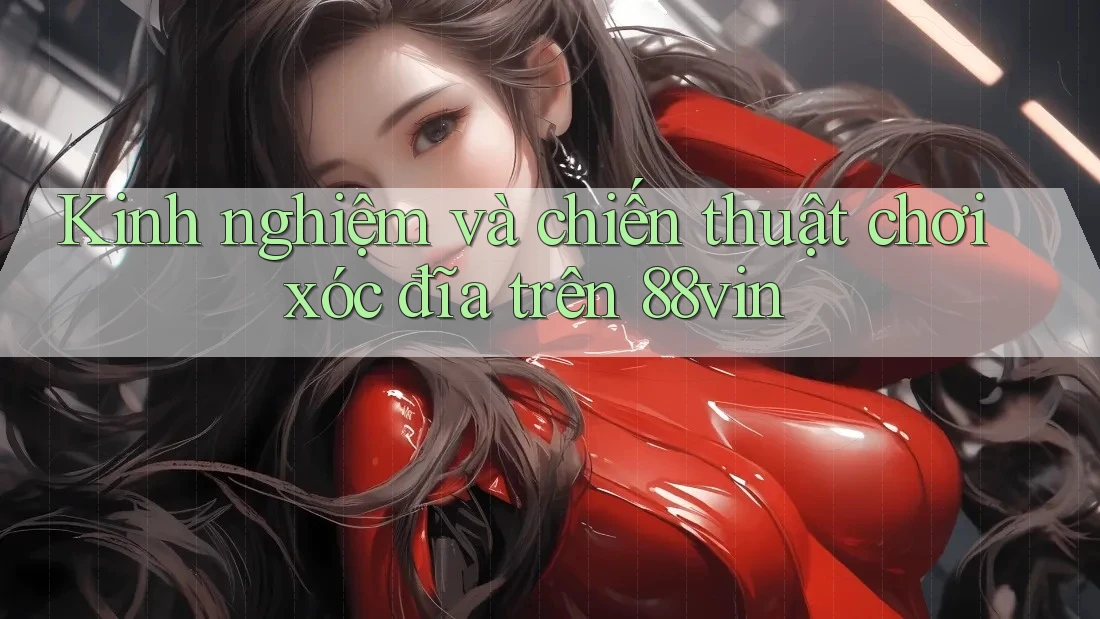 Kinh nghiệm và chiến thuật chơi xóc đĩa trên 88vin Kinh nghiệm và chiến thuật chơi xóc đĩa trên 88vin