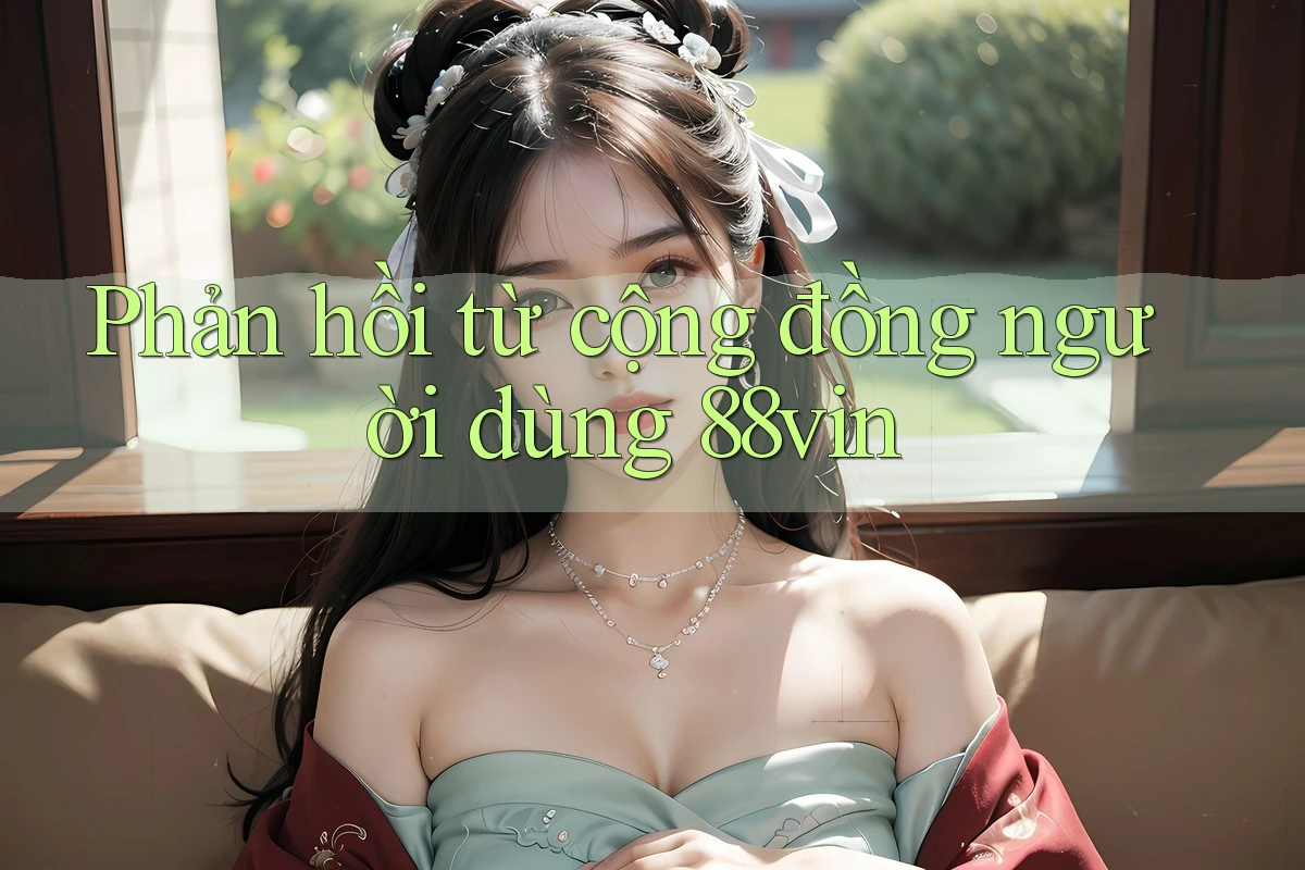 Phản hồi từ cộng đồng người dùng 88vin Phản hồi từ cộng đồng người dùng 88vin