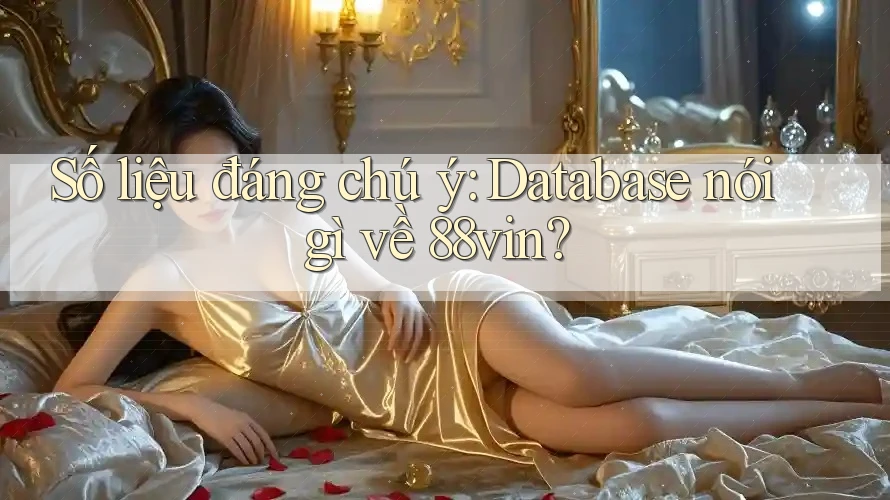 Số liệu đáng chú ý: Database nói gì về 88vin? Số liệu đáng chú ý: Database nói gì về 88vin?
