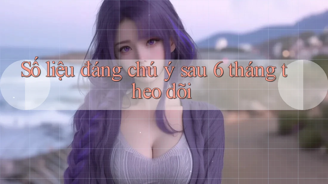 Số liệu đáng chú ý sau 6 tháng theo dõi Số liệu đáng chú ý sau 6 tháng theo dõi