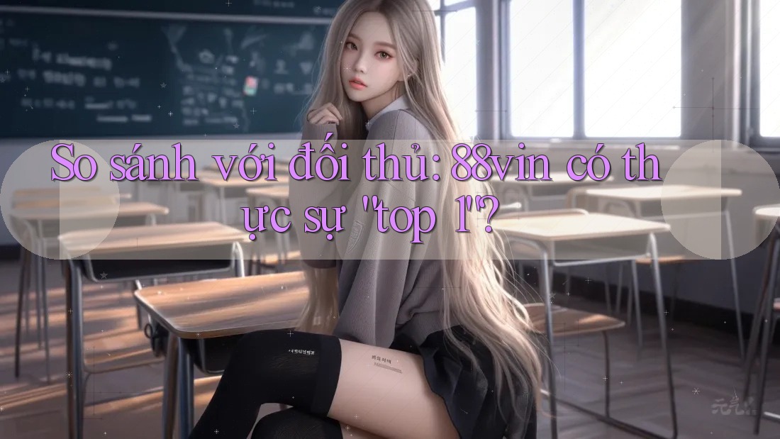 So sánh với đối thủ: 88vin có thực sự “top 1”?