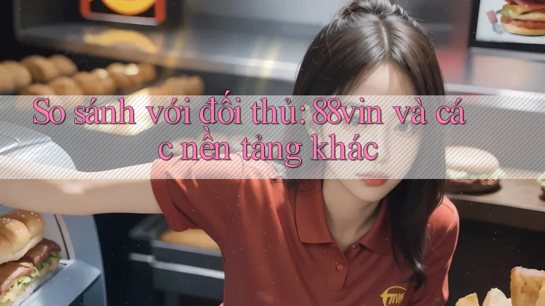 So sánh với đối thủ: 88vin và các nền tảng khác