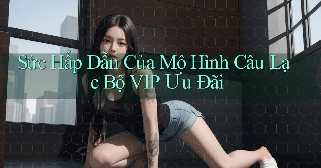 Sức Hấp Dẫn Của Mô Hình Câu Lạc Bộ VIP Ưu Đãi Sức Hấp Dẫn Của Mô Hình Câu Lạc Bộ VIP Ưu Đãi