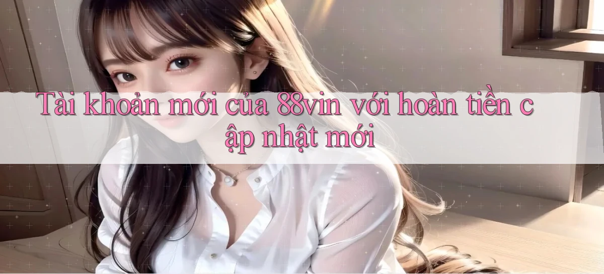 Tài khoản mới của 88vin với hoàn tiền cập nhật mới