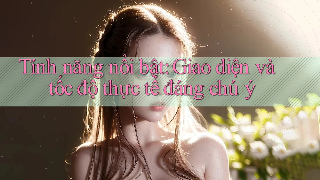 Tính năng nổi bật: Giao diện và tốc độ thực tế đáng chú ý