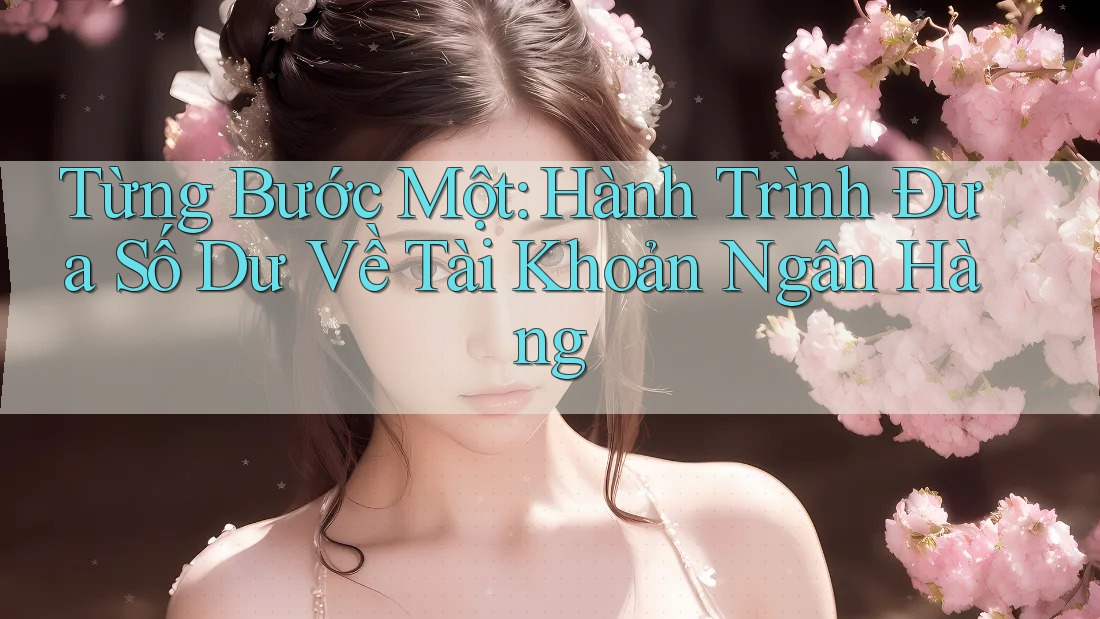 Từng Bước Một: Hành Trình Đưa Số Dư Về Tài Khoản Ngân Hàng