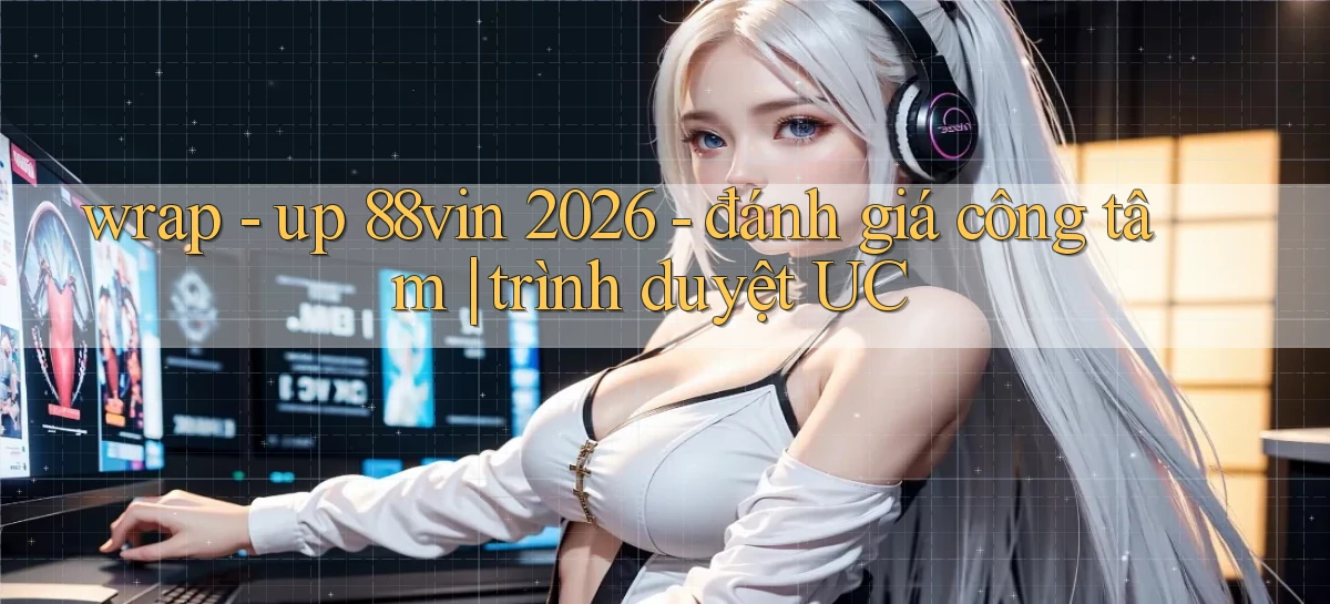 wrap   up 88vin 2026   đánh giá công tâm trình duyệt UC